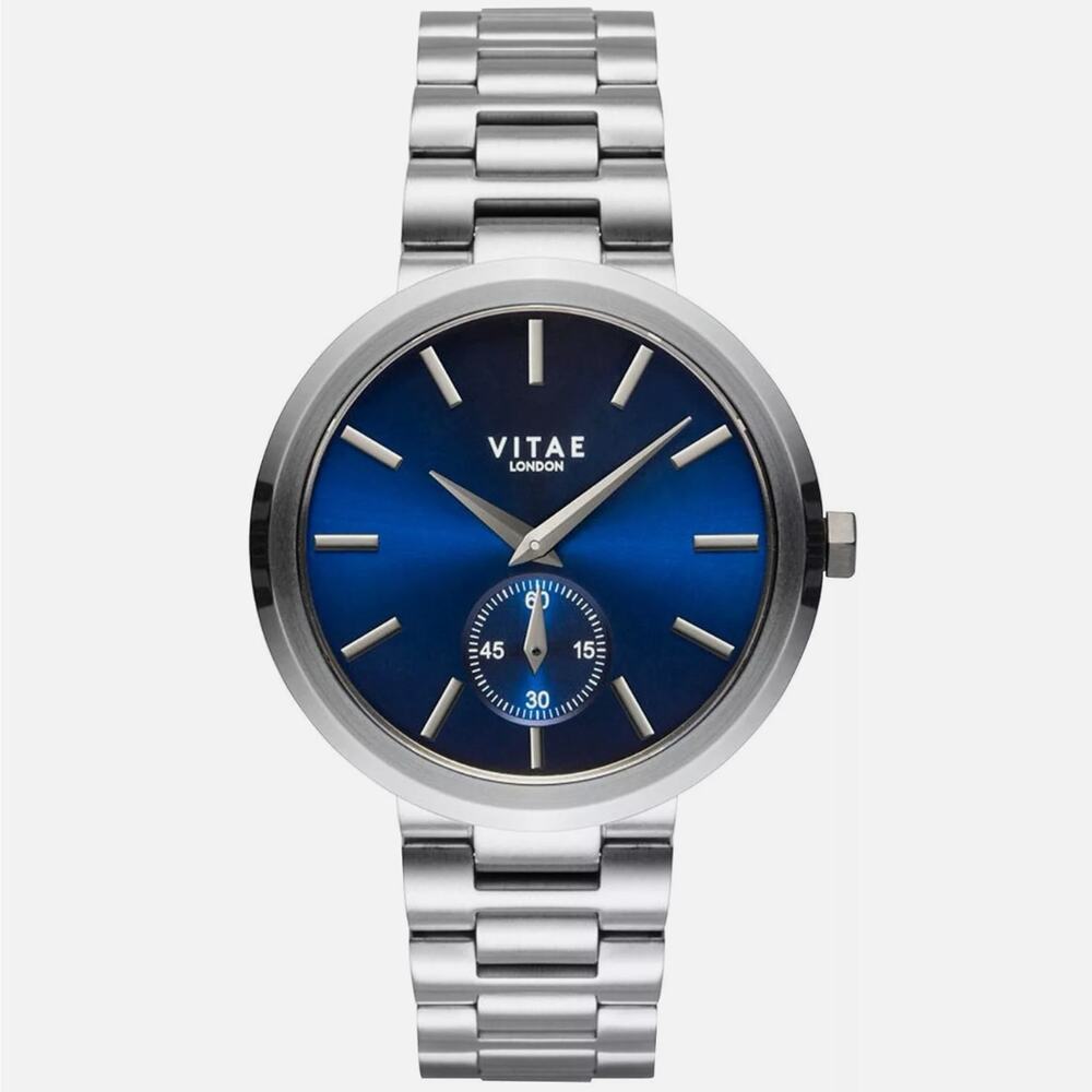 Vitae London Watch Women's Elmington Stil Tone Stainless Steel Bracelet 36mm NEW